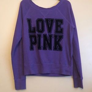 Purple sweatshirt